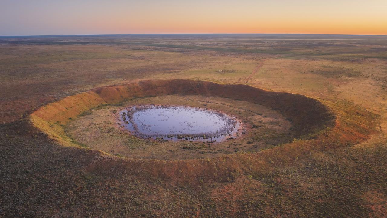 Asteroid strike Wolfe Creek Crater Kimberley The Australian