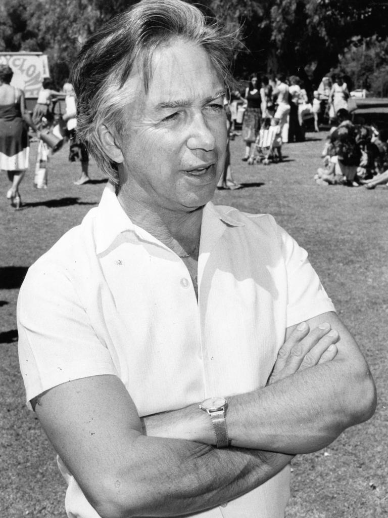 Former SA Premier Don Dunstan in 1982.