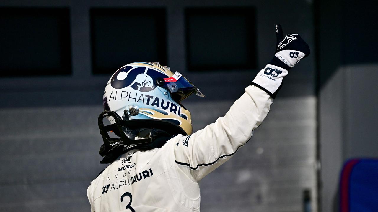 Daniel Ricciardo made it into Q2 on his AlphaTauri return.