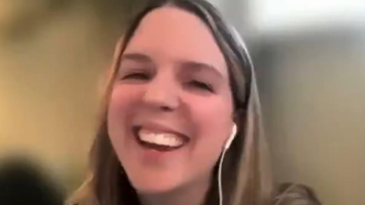 ‘We need to use our privilege’: TikTok teacher goes viral after ‘white women for Kamala’ Zoom call