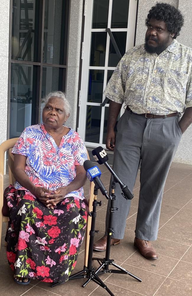 Mirarr Traditional Owners Yvonne Margarula and Corben Mudjandi met with the NT Chief Minister and Mining Minister on Friday, April 19, over the proposed Jabiluka mine lease extension.