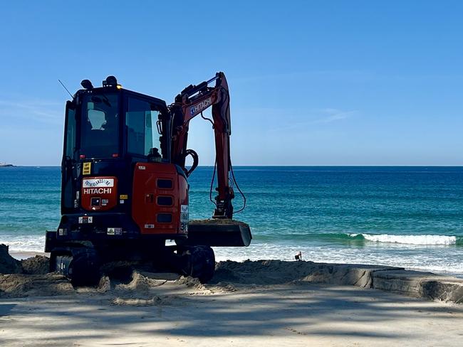 More than two weeks after damaging storm swells battered the coast, Cronulla is facing another round of foreshore repairs.