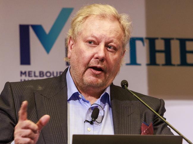 2/11/2023 CEO of WiseTech Global Richard White during the Economic & Social Outlook Conference in Melbourne. Aaron Francis / The Australian