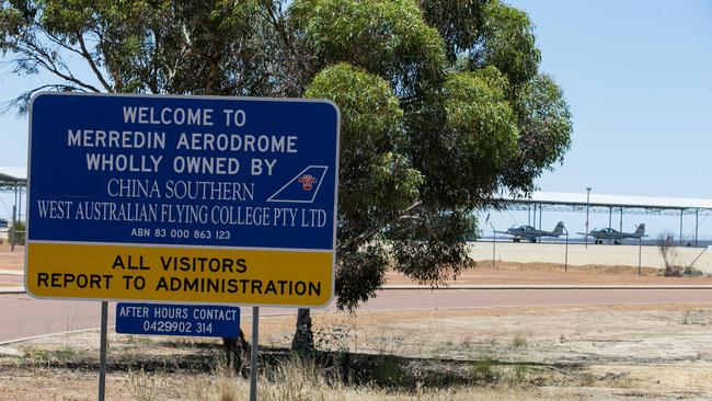 20/12/2017Merredin airport which is owned by China Southern West Australian Flying College, approx 5minute drive from WA township of MerredinPic Colin Murty The Australian