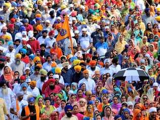 Vaisakhi parade. Picture: ROBERT WATKIN