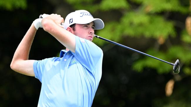 Elvis Smylie hopes to shine in this week’s British Open at Royal Troon. Picture: Bradley Kanaris/Getty Images