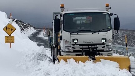 Mt Wellington snow photos on August 29, 2024. Picture: Hobart City Council