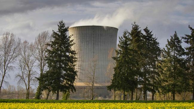 The nuclear power plant of Saint-Laurent-des-Eaux in central France. Picture: AFP