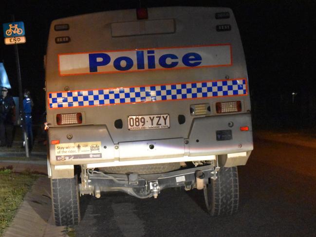 Queensland Police Service attending an incident in Mackay on Tuesday night, November 24. Generic QPS. Picture: Zizi Averill