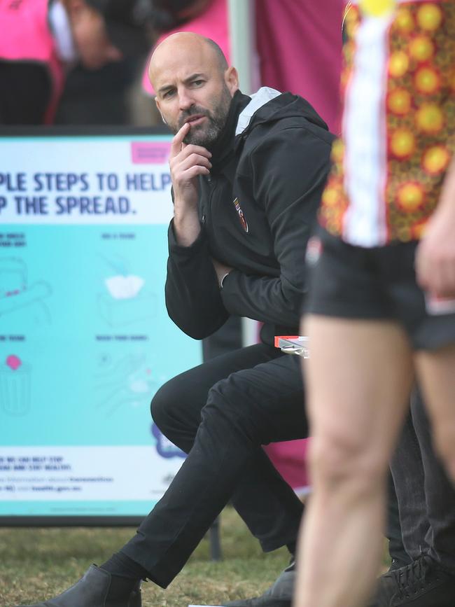 Saints coach Luke Donaldson. Picture: Dean Martin