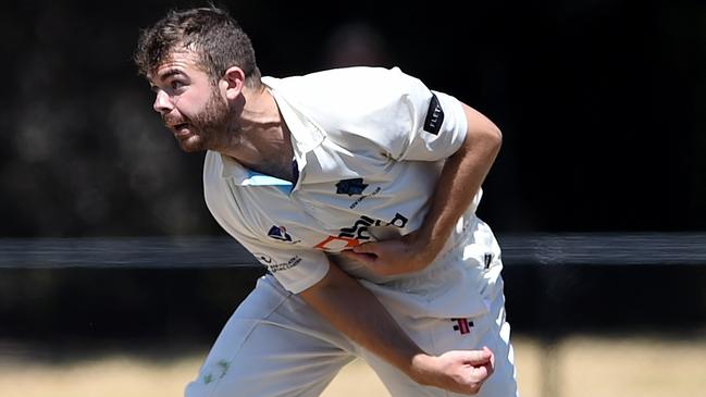 Ross Suri in action for Kew.