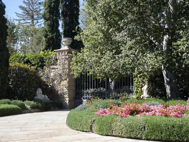 Prince Harry and Meghan Markle’s house in Montecito, California. Picture: AFP