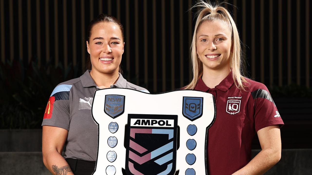 Superstars Isabelle Kelly and Tarryn Aiken helped launch the series that will feature two games for the first time. Picture; Matt King/Getty Images