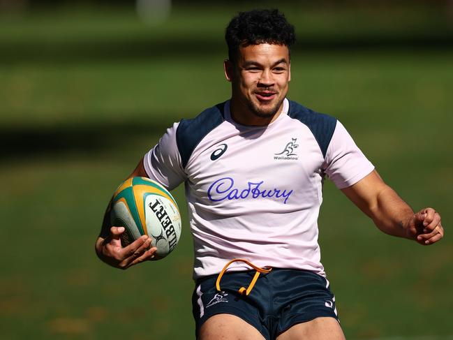 Hunter Paisami has signed a new deal with the Queensland Reds and Rugby Australia. Picture: Chris Hyde/Getty Images