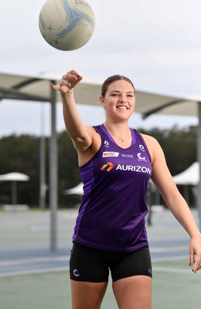 Sunshine Coast netball talent Kirra Tappenden. Picture: Patrick Woods