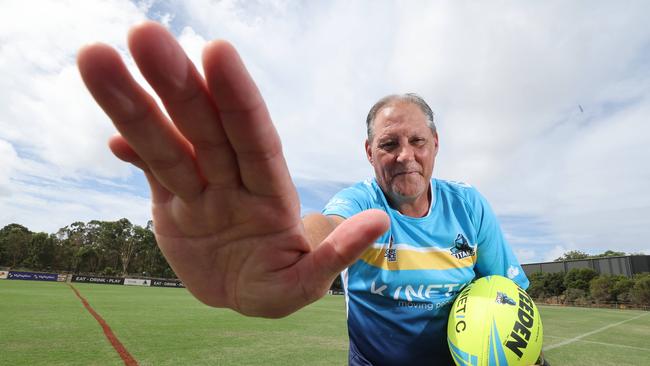 The Titans leagueability stalwart Dean Clark. Picture Glenn Hampson