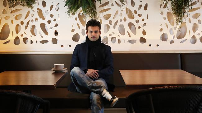 Owner Alex Aslan posing in the cafe section of his restaurant, Alex &amp; Co which is opening their doors at Parramatta. August 18, 2017. New $2.5m restaurant offering modern Australian food. (AAP Image/Carmela Roche).