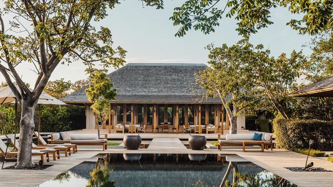 A villa at Amanyara in Turks and Caicos.