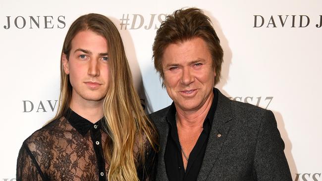 Christian Wilkins and Richard Wilkins arrive on the red carpet for