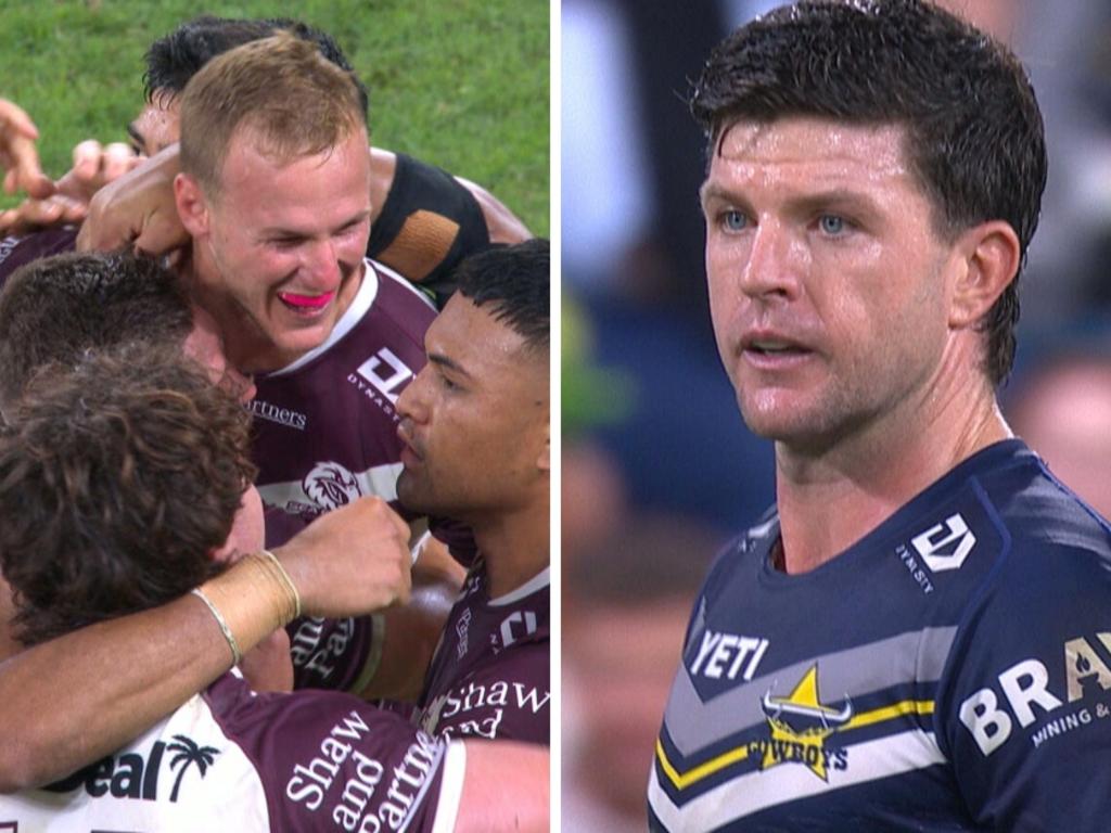Manly won a thrilling game.