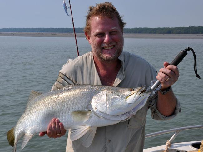 Andy Bruyn caught this 102cm barramundi in 2009