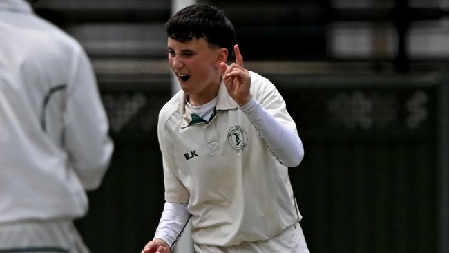 Jackson Martin in action for his local club, Yarraville Club. Picture: Andy Brownbill