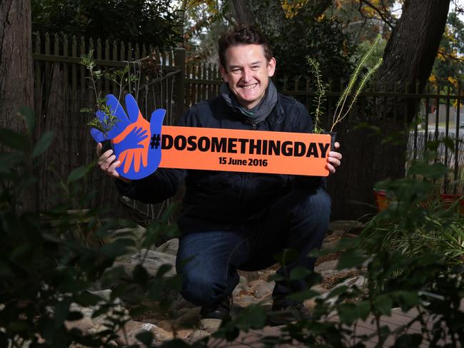 DoSomething Day founder Jon Dee during last year’s campaign.