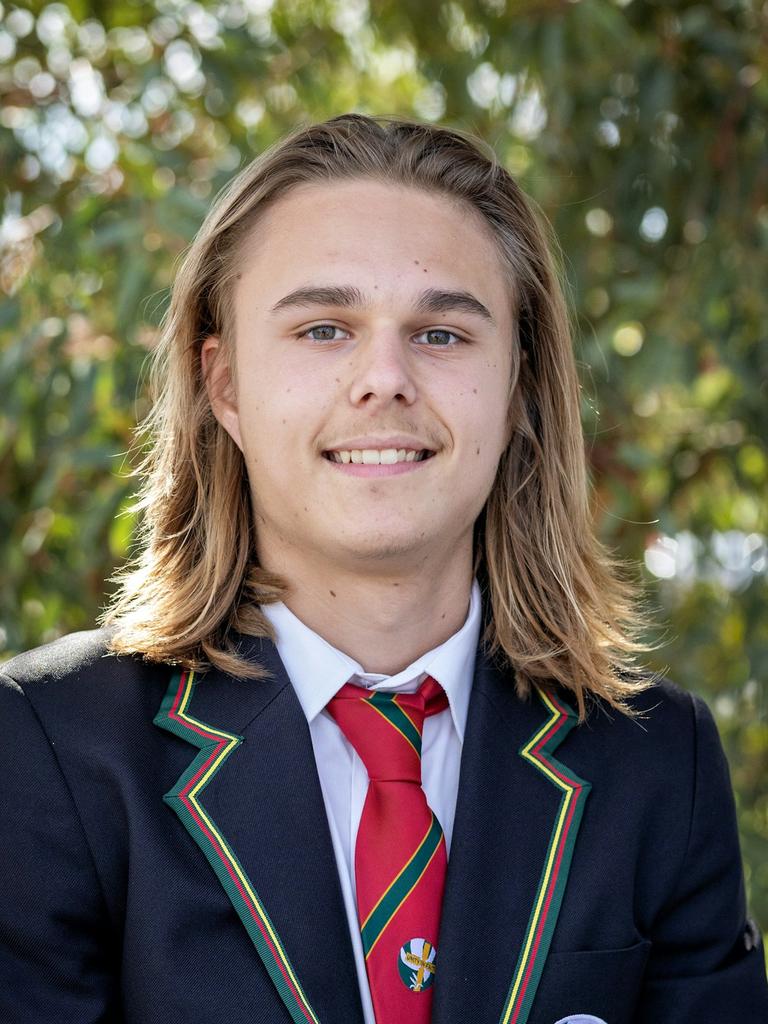 St Columba College Captain for 2025, Jackson Eastwood. Picture: Supplied