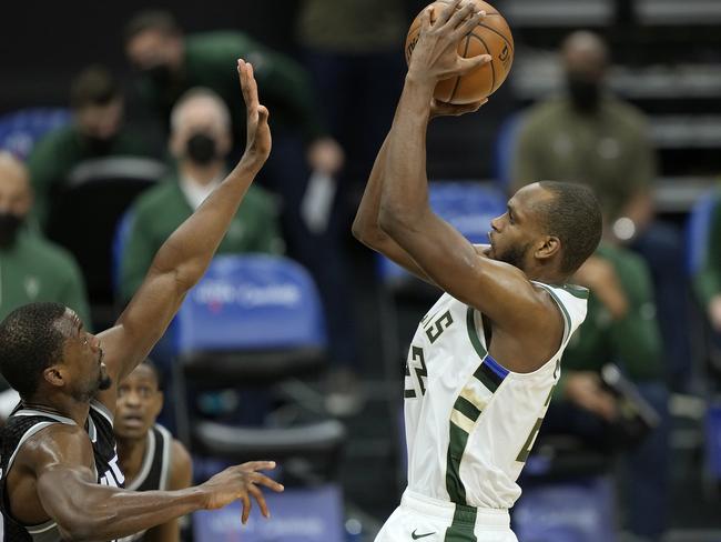 Milwaukee Bucks two-time All-Star Khris Middleton has joined the Brisbane Bullets’ ownership group. Picture: Thearon W. Henderson/Getty Images