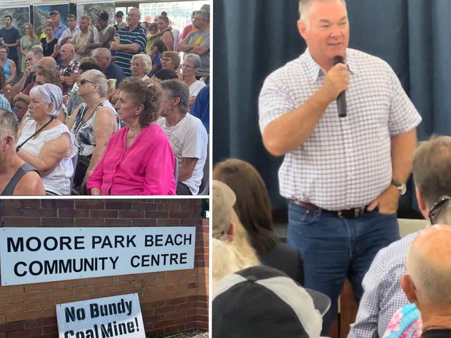 Around 200 people attended the MDL 3040 Community Forum at Moore Park Beach Community Hall  on Sunday.