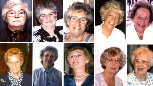 Some of the patients allegedly killed by family GP Dr Harold Shipman.