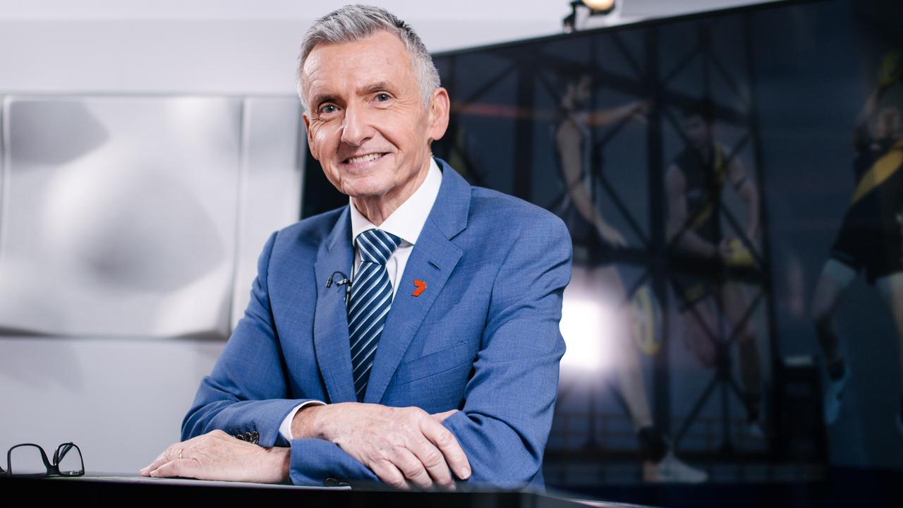 Bruce McAvaney will lead Channel 7’s athletics coverage at the Commonwealth Games. Picture: Morgan Sette