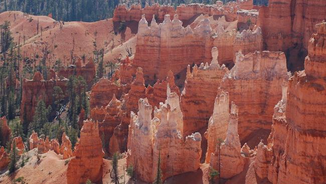 The famous spires are known as “hoodoos”.