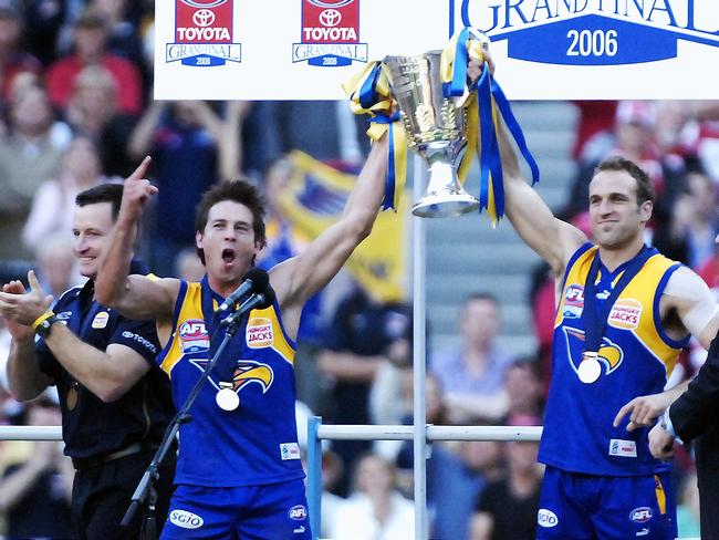 Surely if the health of West Coast’s players was so important the AFL should have gone public and introduced programs to assist its past and present players affected by drugs. Picture: Carmelo Bazzano