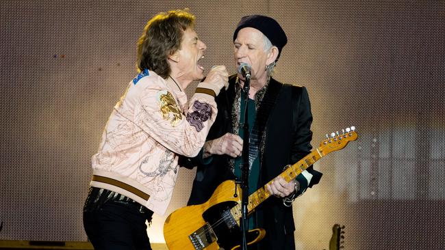 Metallica’s dreams of partying with Mick Jagger and Keith Richards didn’t come true when they opened for the Rolling Stones. (Photo by Rich Fury/Getty Images)