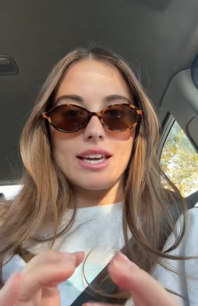 A woman has taken to social media with an urgent plea after witnessing something disturbing at a rural petrol station. Picture: TikTok/@clairechampion_