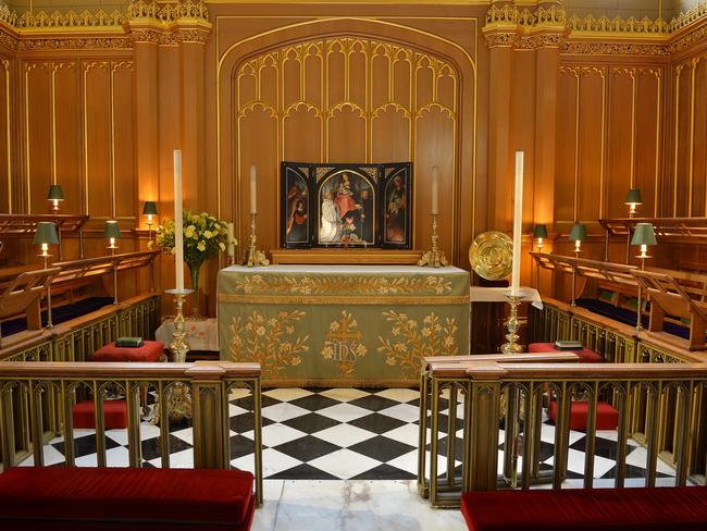 The Chapel Royal at St James's Palace, where Princess Beatrice will be married. It has a rich history, including the christening fo Prince George. Picture: John Stillwell /WPA Pool/Getty Images