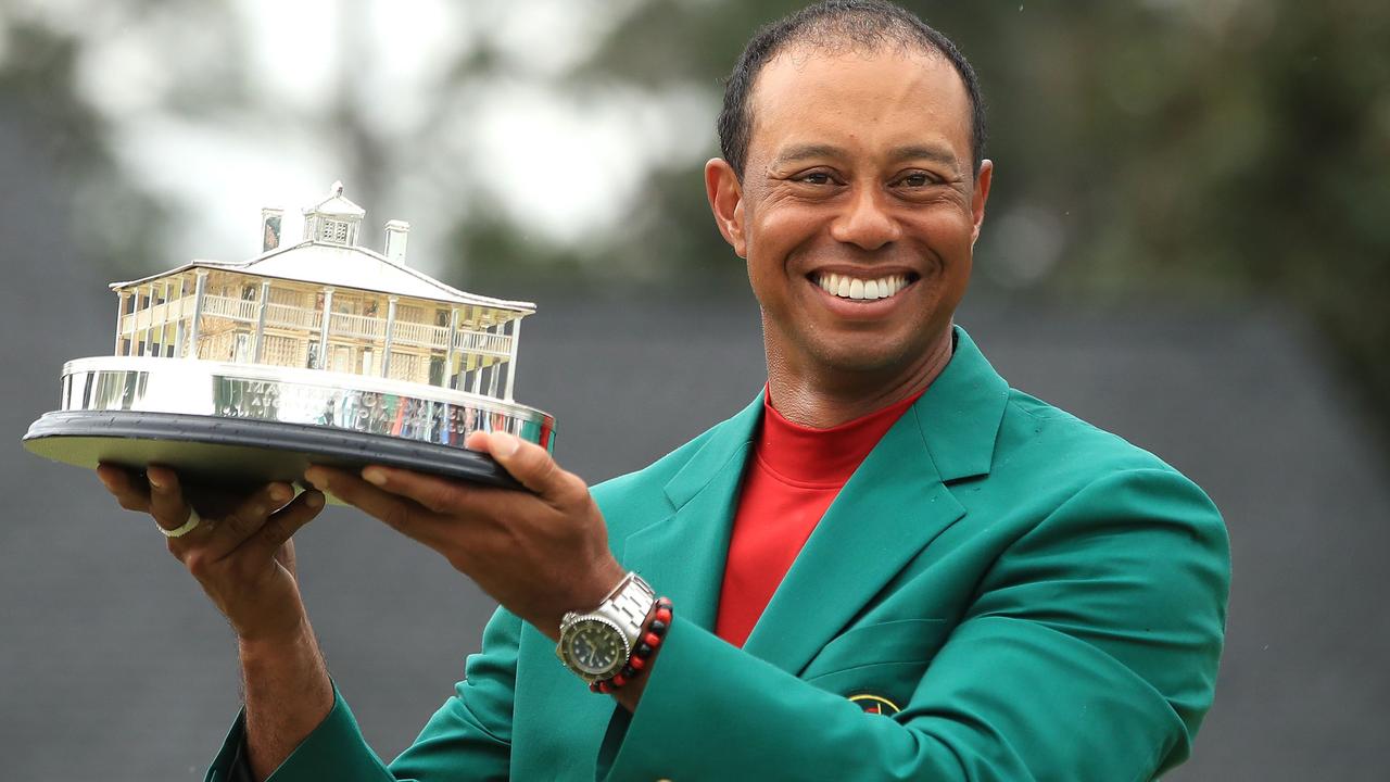 Presidents Cup; USA v Internationals; Masters champion Tiger Woods ...