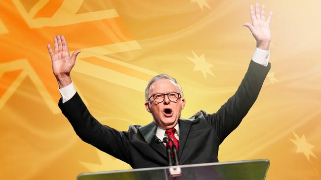 With Labor’s big majority and the world closing in, there’s a mountain of reform to sustain our society, security and services. Artwork: Frank Ling