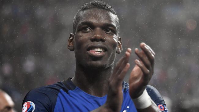 France midfielder Paul Pogba.