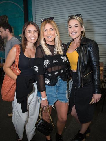 Dominique Tom, Amy Farrow, Hayley Harris Festival of Mussels. Miami Marketta, Miami. Picture: Andrew Meadowcroft