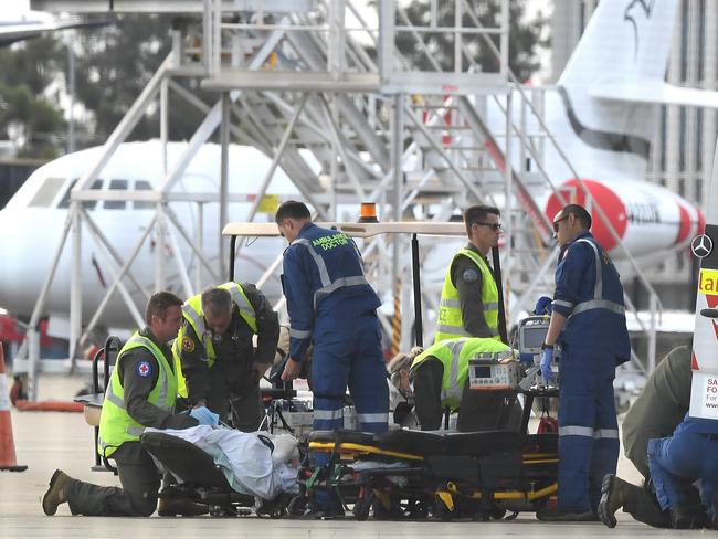 The identity of the survivor at Sydney Airport has not been publicly disclosed. Picture: AAP