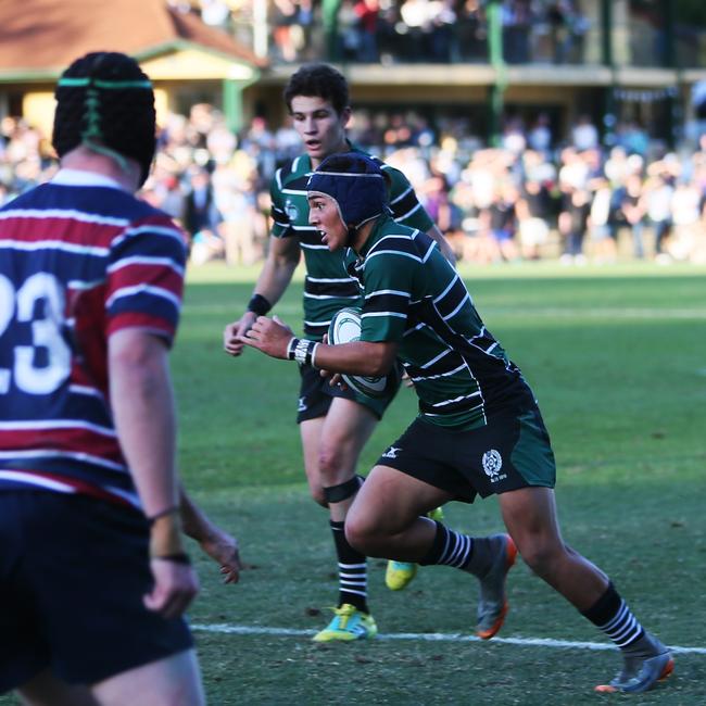 Hough has broken the defensive line eight times in 2019 - more than any other forward. Picture: AAP/Richard Waugh