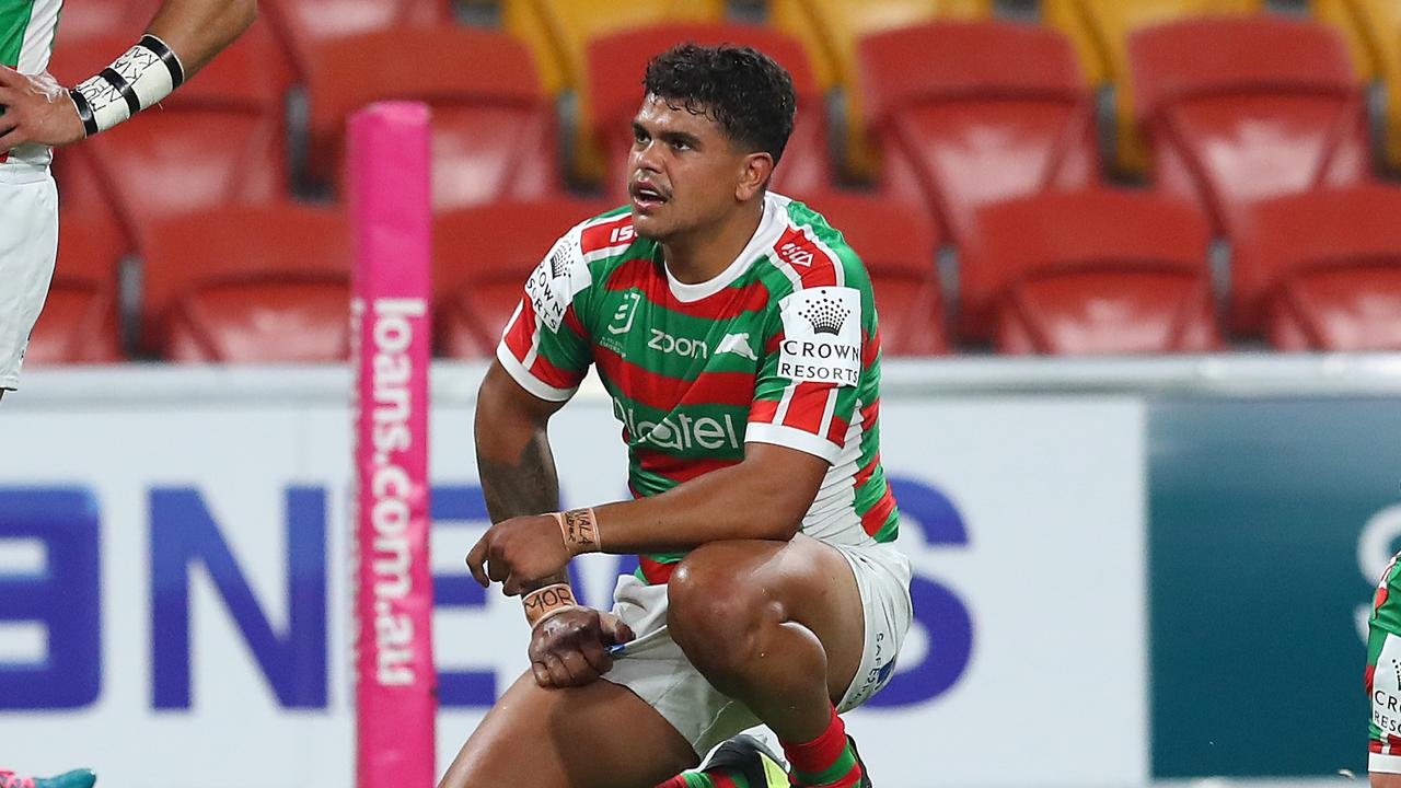 Sam Burgess has given some advice to Rabbitoh’s star Latrell Mitchell.
