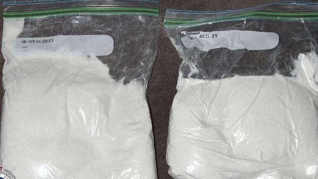 Police found a large stash of the drug ketamine at Alexander’s Mornington home