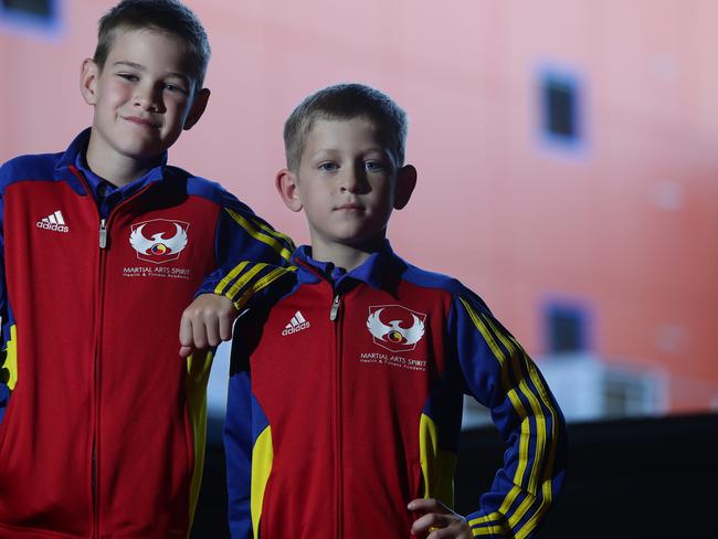 Lachlan ( 9 ) &  Jack Orchard (7 ). The two brothers are aspiring Taekwondo atheletes and are each LSS nominees.