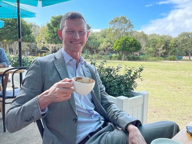 MP Mark Bailey has been roasted on social media after posting this picture on his Instagram account.