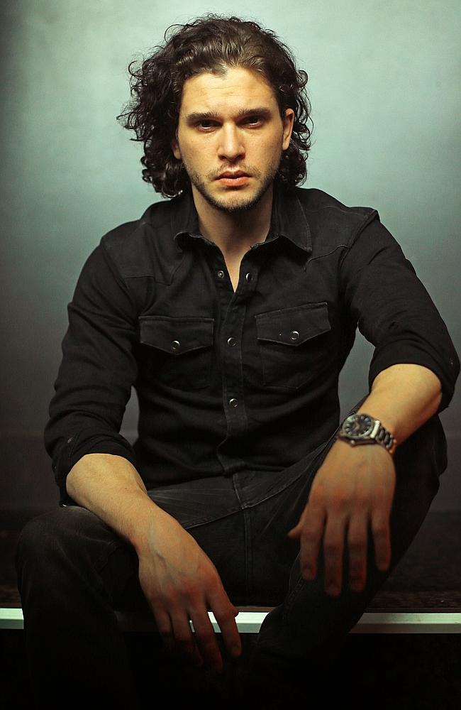 Kit Harington was in Sydney to promote his new film, Pompeii, and season four of Game of Thrones. Picture: Mark Evans