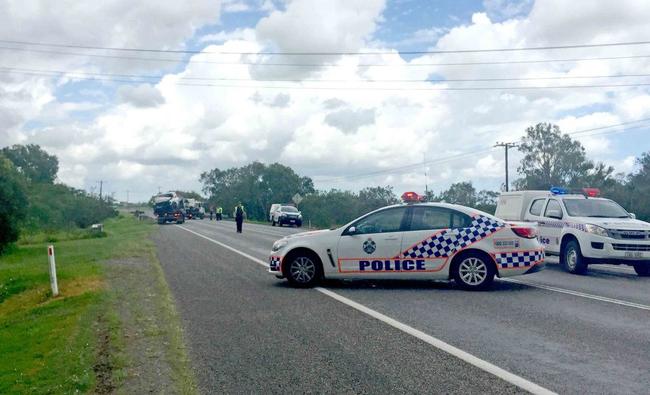 A man has died in a head-on collision south of Mackay this morning. Picture: Tara Cassidy