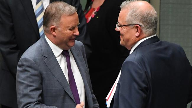 Labor and the Coalition are closer than ever on many of their policies. Picture: AAP